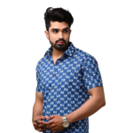 Men's Cotton - Handblock Print Shirt