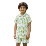 Kid's Cotton - Handblock Print Shirt