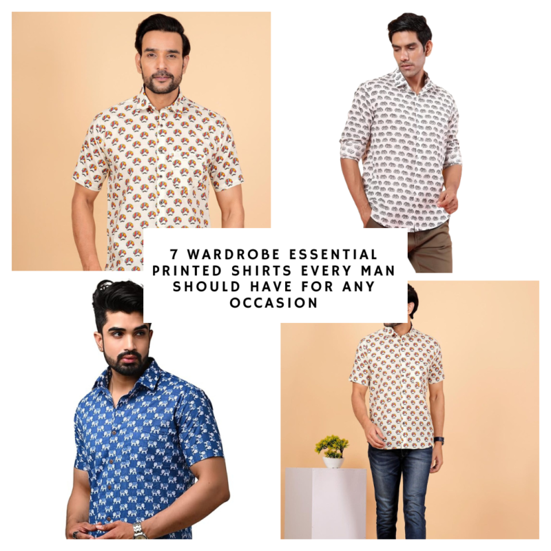 7 Wardrobe Essential Printed Shirts Every Man Should Have for Any Occasion